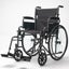 24 Inch Folding Bariatric Wheelchair Xl Wide Design 136Kg Capacity Park Brake... Carousel 2