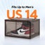 15PCS Shoe Storage Box Cabinet Carousel 9