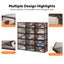 15PCS Shoe Storage Box Cabinet Carousel 10