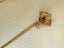 Antique 9ct gold 14ct gold Amythest Stick Pin Jewellery $1 Reserve Carousel 8