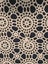 Vintage Hand Crafted Crochet Tablecloth - Rectangular Carousel 12