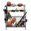 Ball Storage Rack Gym Sports Equipment Garage Organiser Carousel 12