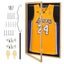 Jersey Shadow Box Sports Memorabilia Display Case Cabinet Carousel 1