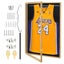 Jersey Shadow Box Sports Memorabilia Display Case Cabinet Carousel 2