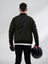 SA1NT MOTORCYCLE Armoured Bomber Jacket | Olive Green | Armour Included | Saint Carousel 4