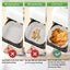 Air Fryer Liner Non-Stick Disposable Paper Tray Baking Liners 100pcs Carousel 4