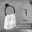 Stainless Steel Bathroom Towel Holder Towel Ring Carousel 6