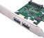 PCE2USB-A02 1 To 2 External USB 3.0 PCI-E Expansion Card Adapter /w SATA Port Carousel 4