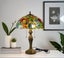Tiffany Table Lamp (with 16" large 40cm lamp shade) Carousel 4