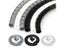 Black Cable Wire Protector Cable Organizer Management Pipe Flexible Wire Wrap Carousel 3