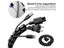 Black Cable Wire Protector Cable Organizer Management Pipe Flexible Wire Wrap Carousel 5