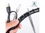 Black Cable Wire Protector Cable Organizer Management Pipe Flexible Wire Wrap Carousel 6