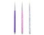3PCS Painted Stretch Hook Drawing Pen set Multi-functional nail Liner brush g Carousel 1