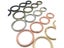 Twist Spring O Ring Openable Leather Bag Handbag Strap Buckle Connect Keyring Carousel 5