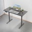 Electra Ergo Single Motor Sit Stand Desk Black 1.4m Carousel 1