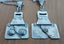 Heavy Sterling Silver Ned + Nelly Kelly Pendants Carousel 3