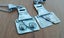 Heavy Sterling Silver Ned + Nelly Kelly Pendants Carousel 1