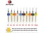 10PCS 0.2-1.0mm 3D Printer Nozzle Cleaning Drill Bits Kit For MK7 MK8 Carousel 9