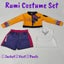 K-Pop Rumi Zoey Mira Demon Hunters Cosplay Costume for Girl Halloween Carousel 4