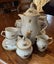Vintage Lindner Küps Bavaria Porcelain 15-Piece Tea Set Carousel 1