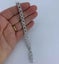 18K White Gold Tennis Bracelet with 100 AAA Grade Crystals "Helen" Carousel 3