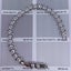 18K White Gold Crystal Tennis Bracelet "Libra" Carousel 3