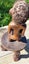 Antique Tanzanian Fertility Figure with Hair Carousel 11