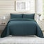 Velvet Bliss Coverlet & Euro Pillowcase by Top Drawer - Green Carousel 1