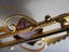 9ct gold and amethyst antique brooch Carousel 3