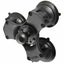 RAM Suction Cup Base - Triple Cup with 1.5" Ball (C Series) Carousel 1