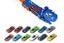 Car Truck Toys Set Dinosaur Transport Truck With 12PCS Cars Toys For Boys-Blue Carousel 3