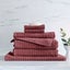 Alessia Cotton Bamboo Rib Bath Towel Carousel 17