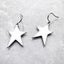925 Sterling Silver Vintage Star Ear Drops For Women Carousel 3