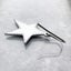 925 Sterling Silver Vintage Star Ear Drops For Women Carousel 5