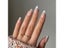 24Pcs Oval Head False Nails Almond White Artificial Fake Nails With Glue Full Carousel 4