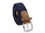 Elastic Braided Belt, Stretch Woven Belt - Blue Carousel 2