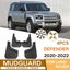 For Landrover Defender 2020 2022 4Pcs / Set Car Auto Soft Plastic Splash Flaps F Carousel 3