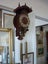 ORNATE DUTCH STYLE BRASS/WOOD WALL CLOCK. 8 DAY. Carousel 7