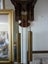 ORNATE DUTCH STYLE BRASS/WOOD WALL CLOCK. 8 DAY. Carousel 8