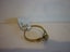 9CT GOLD & DIAMOND VINTAGE RING Carousel 3
