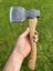 Beautiful condition vintage “No1 ROB T SORBY SHEFFIELD” stamped Kent axe/hatchet Carousel 12