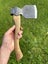 Beautiful condition vintage “No1 ROB T SORBY SHEFFIELD” stamped Kent axe/hatchet Carousel 11