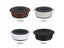 Desk Cord Grommet ABS Cable Hole Cover Wire Organizer Cable Pass Through Round Carousel 7