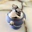 Vintage Ronson Wedgwood Jasperware Table Lighter Carousel 2