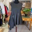 Elegant black asymmetric sleeveless Top – M.A. Dainty – Size 10 Carousel 9