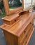 STUNNING WOODPECKERS RECYCLED HEART RIMU DRESSING TABLE Carousel 4