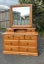 STUNNING WOODPECKERS RECYCLED HEART RIMU DRESSING TABLE Carousel 6