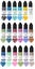 Epoxy Resin Pigment Art Ink Liquid Soild Colorant Dye 30 Colours Carousel 4