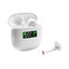 Waterproof Wireless Bluetooth Earbuds With Led Display And Hifi Sound White Carousel 1