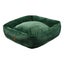 Charlie's Ascher Plush Corduroy Square Dog Bed Eden Green - Medium Carousel 6